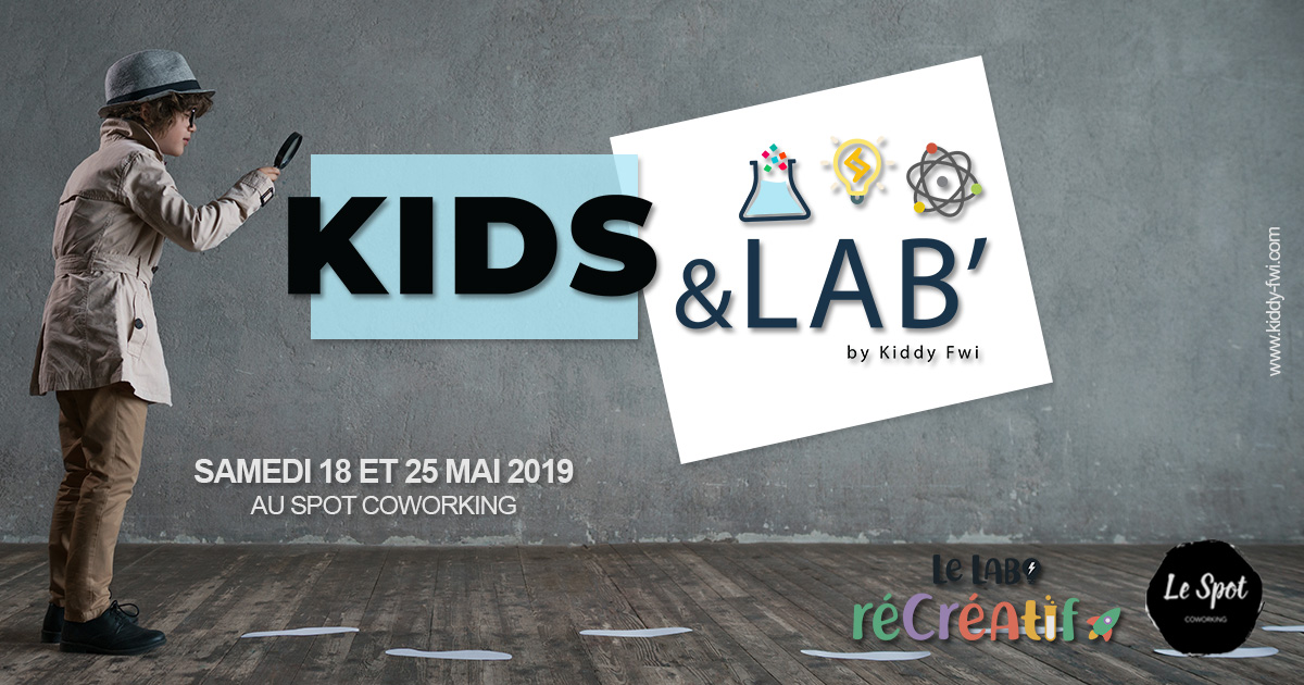 atelier scientifique enfant guadeloupe kids&lab