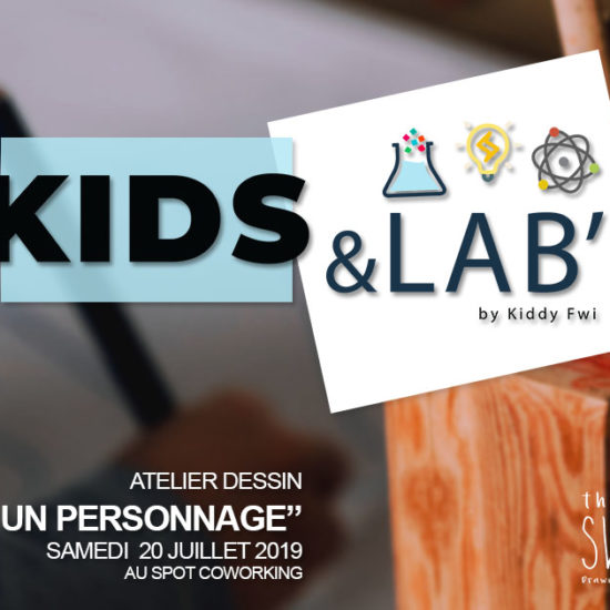 atelier dessin kids&lab enfants guadeloupe