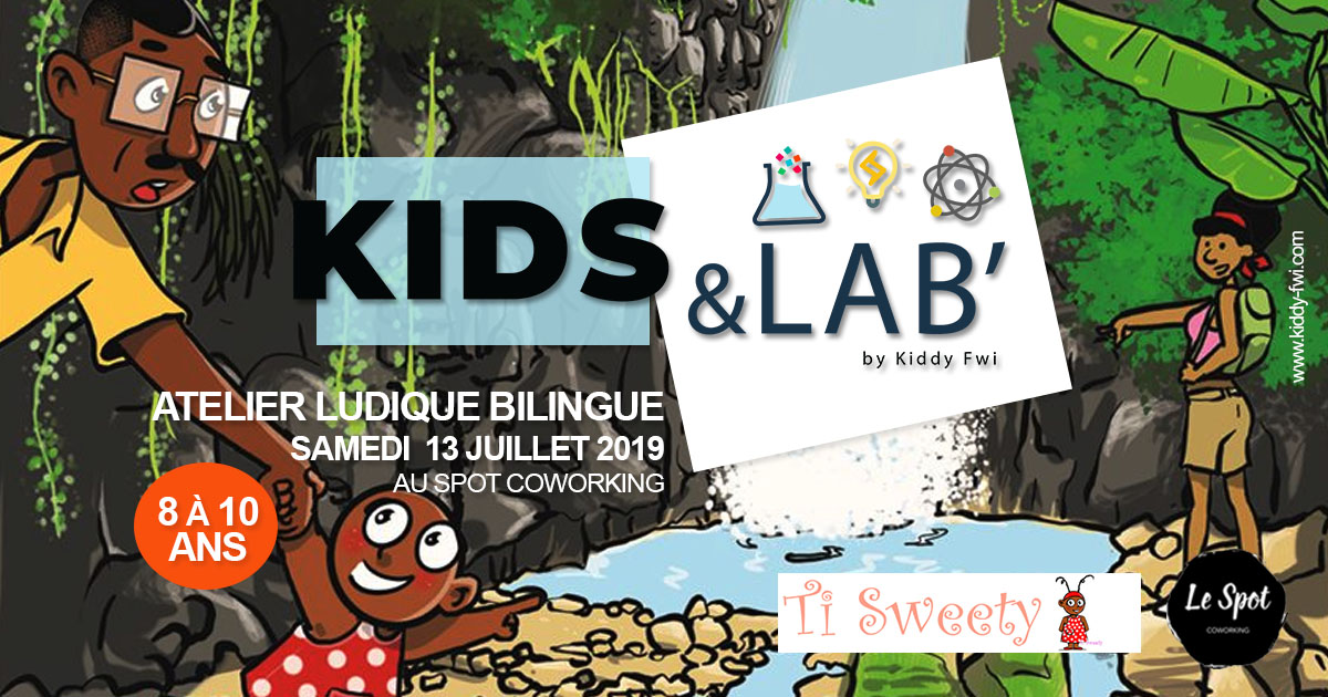atelier ludique bilingue enfants guadeloupe kids&lab