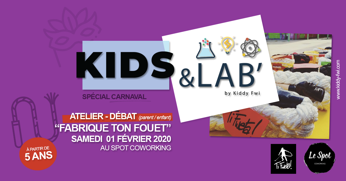 atelier fabrication de fouet enfants